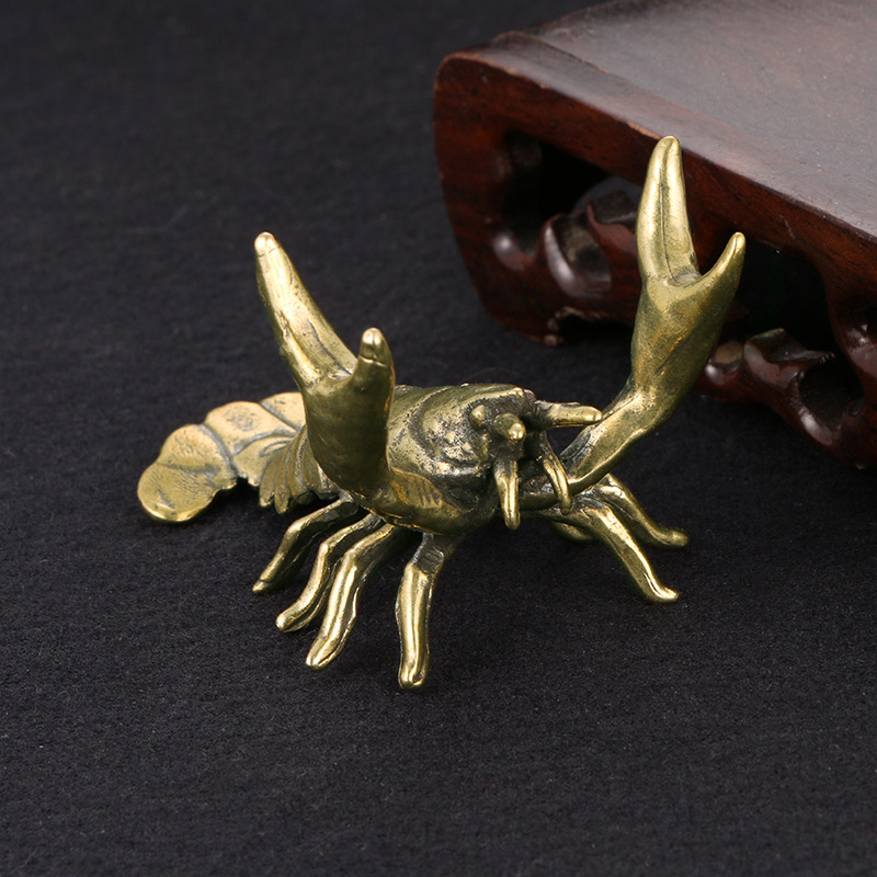 Solid Brass Crayfish Ornament  - đánh giá và giá Vintage Collectible Pens