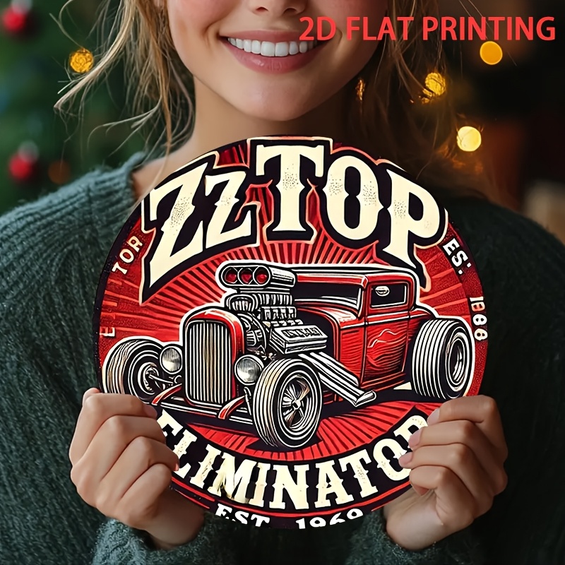 2D Flat, 1pc ZZ Top Eliminator - đánh giá và giá Vintage Collectible Plates