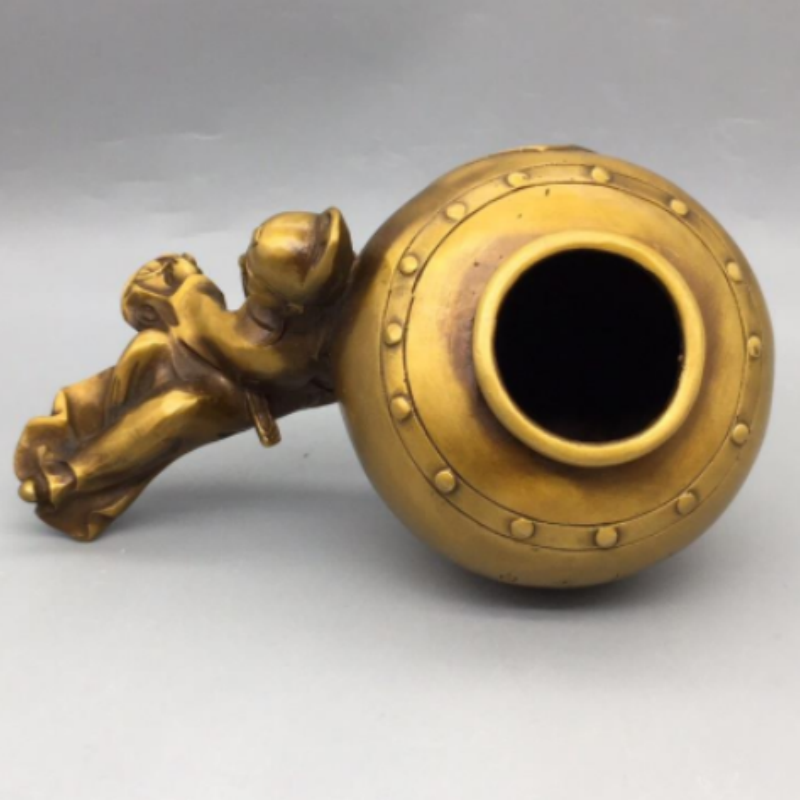 Vintage Brass Li Bai Drunk Win - đánh giá và giá Vintage Collectible Pens