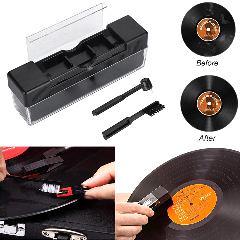 [SU]3 Pcs Record Cleaning Brus - đánh giá và giá Vinyl Record Cleaner