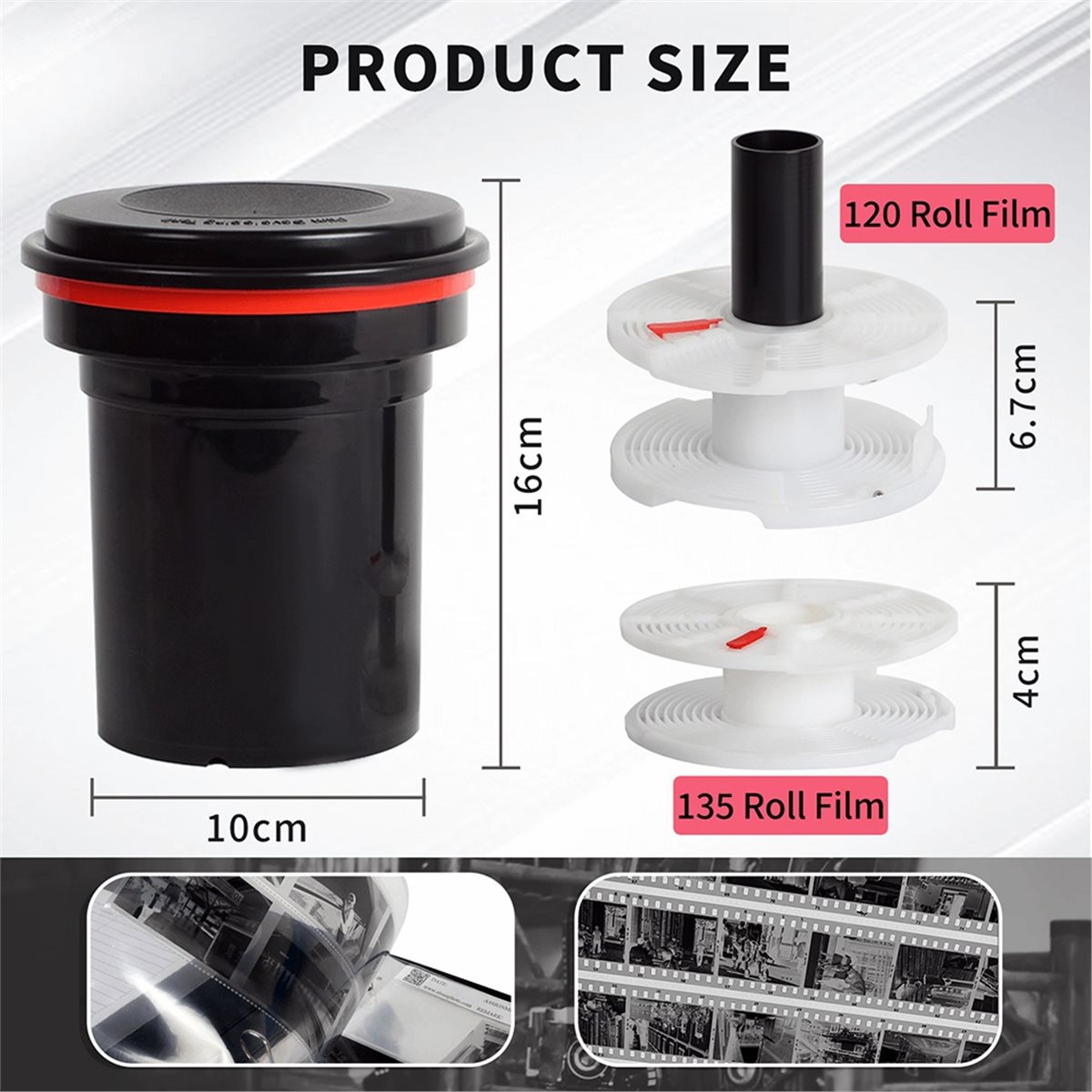 2026 New 120/135/127mm Film De - đánh giá và giá Developing Tank Reel