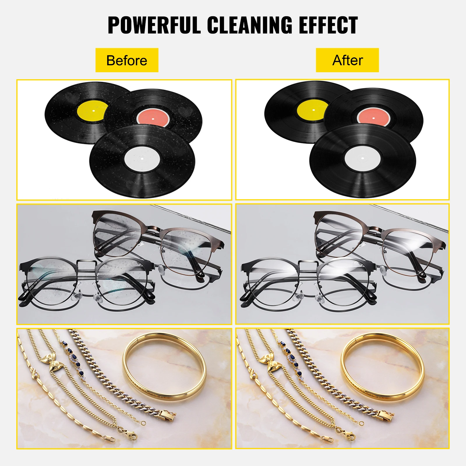 SIHAO 6L Ultrasonic Vinyl Reco - đánh giá và giá Vinyl Record Cleaner