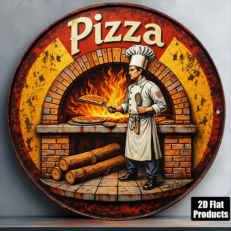 2D Retro Metal Sign, Vintage P - đánh giá và giá Vintage Collectible Plates